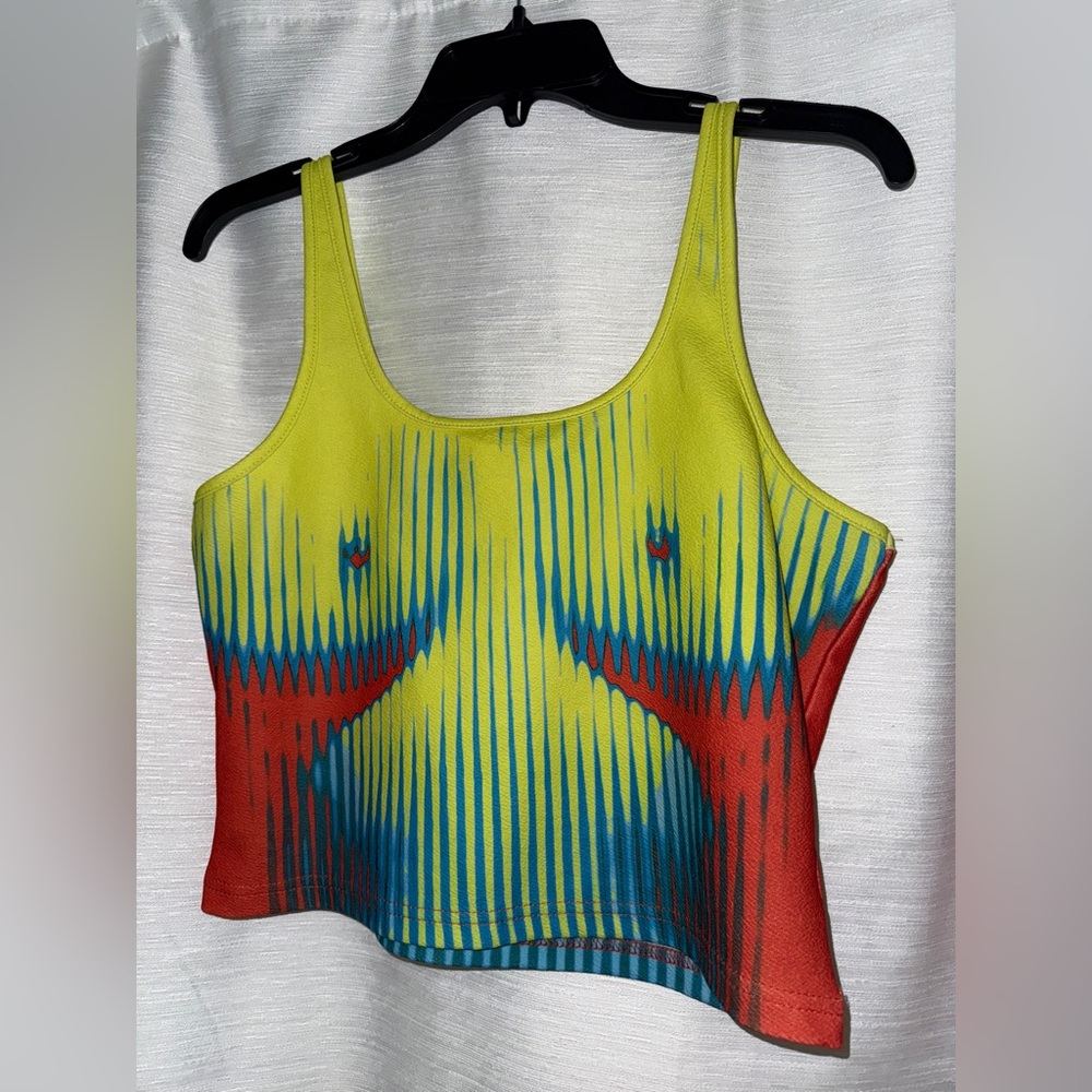 Nichole Lynel Vibrant Multicolor Body Scan Tank Top & Pants 2 Piece Set - Size L - Picture 5 of 10